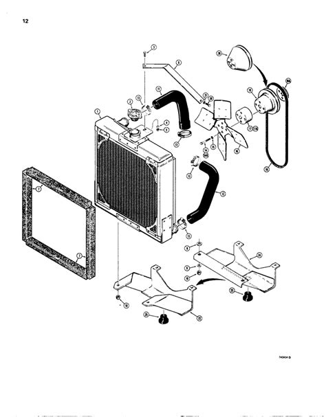 case 1830 skid steer radiator|1830 case uniloader lift cylinder.